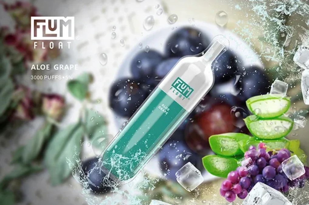 FLUM FLOAT 3000 Puffs Vape – disfruta del refrescante sabor áloe uva